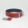Savelli-Pet Halsband Echtleder Knochenprägung Softpad ca.41 - 51cm für Hunde