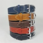 Savelli-Pet Halsband Echtleder doppelt verstellbar ca.34...