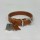 Savelli-Pet Halsband Echtleder doppelt verstellbar ca.34 - 42cm für Hunde