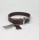 Savelli-Pet Halsband Echtleder doppelt verstellbar ca.34 - 42cm für Hunde