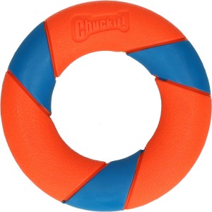CHUCKIT Spielzeug ULTRA RING Kautschuk extrem robust Ø 12,5cm für Hunde