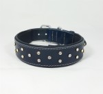 Savelli-Pet Halsband Echtleder Softpad Swarovski Steinen...