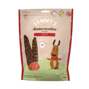 BOSCH Kausnack SAMMYS Rinderstreifen fleischige Filetstreifen 190g für Hunde