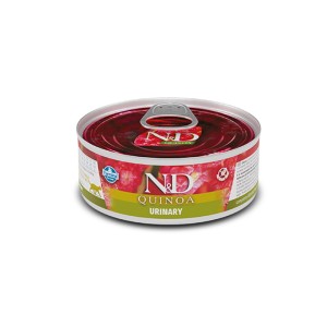 FARMINA Nassfutter N&D QUINOA URINARY pH Regulierung 80g für Katzen