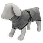 TRIXIE Zubehör Bademantel grau XS - XL Frottee...