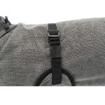 TRIXIE Zubehör Bademantel grau XS - XL Frottee für Hunde