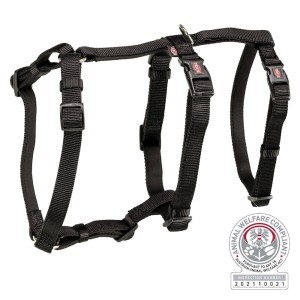 TRIXIE Geschirr PANIKGESCHIRR STAY schwarz XS-XL für Hunde