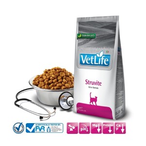 FARMINA Trockenfutter VET LIFE NATURAL DIET Struvite ADULT Auflösung für Katzen