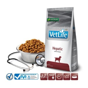 FARMINA Trockenfutter VET LIFE NATURAL DIET Hepatic Leberinsuffizienz für Hunde