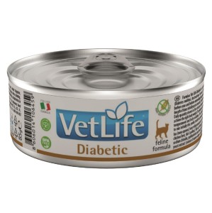 FARMINA Nassfutter VET LIFE NATURAL DIET Diabetic 85g für Katzen