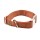KOCH Halsband PREMIUM ALU-KLICK mit Kennfäden 40mm L und XL gepolstert für Hunde