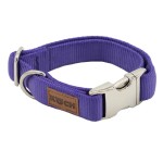 KOCH Halsband PREMIUM ALU-KLICK UNI 15mm 25-35cm gepolstert für Hunde