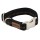 KOCH Halsband PREMIUM ALU-KLICK mit Kennfäden 20mm 35-55cm Schwarz für Hunde