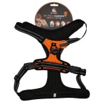 HOFMAN ANIMAL CARE Geschirr Spotted! No Pull Orange Anti-Zug-Ring für Hunde