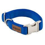 KOCH Halsband PREMIUM ALU-KLICK UNI 20mm 35-55cm gepolstert für Hunde