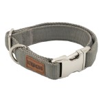 KOCH Halsband PREMIUM ALU-KLICK UNI 25mm 30-45cm gepolstert für Hunde