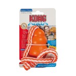 KONG® Spielzeug DOG AQUA mit Kordel Größe M - L  für Hunde