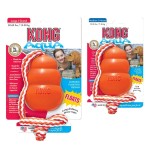 KONG® Spielzeug DOG AQUA mit Kordel Größe M - L  für Hunde