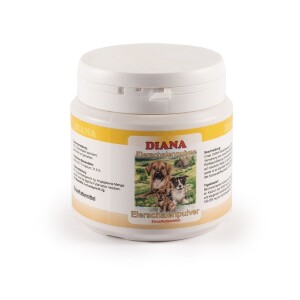 DIANA Ergänzungsfuttermittel EIERSCHALENPULVER 600g für Hunde und Katzen