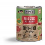MACS Nassfutter RIND und GEMÜSE mit 30% Gemüse...