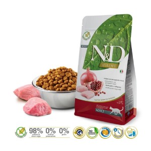 FARMINA Trockenfutter N&D Prime HUHN & GRANATAPFEL adult getreidefrei für Katzen
