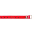 TRIXIE Halsband Basic mit Nieten S-L rot für Hunde