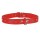 TRIXIE Halsband Basic mit Nieten S-L rot für Hunde