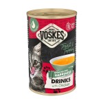 VOSKES Ergänzungsfuttermittel DRINKS 135ml versch. Sorten grainfree für Katzen
