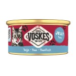 VOSKES Nassfutter JELLY Thunfisch mit versch. Sorten 85g grainfree für Katzen
