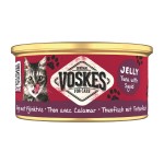 VOSKES Nassfutter JELLY Thunfisch mit versch. Sorten 85g grainfree für Katzen
