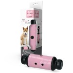 HOLLAND ANIMAL CARE Futterrolle Eat Slow Feed & Treat Rosa für Hunde Katzen