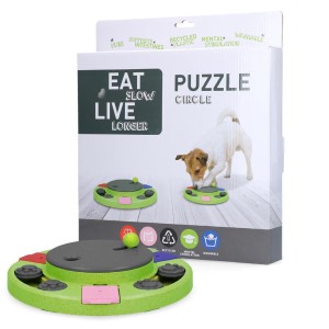HOFMAN ANIMAL CARE Beschäftigung Eat Slow Live Longer PUZZLE für Hunde Circle