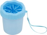 TRIXIE Zubehör Pfotenreiniger mit Silikonbürste S-M oder M-L blau für Hunde