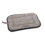 BEEZTEES Liegekissen NANO LEX Polyester/Nylon schmutzresisten Grau für Hunde