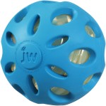 JW PET Spielzeug Crackle Heads Ball Kautschuk sortiert S-L für Hunde