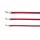 TRIXIE Leine Softline Führleine S-XL 1,00 m Nylon Rot für Hunde