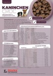 DIANA Trockenfutter KANINCHEN CROC hypoallergen Monoprotein getreidefrei für Hunde 1,0kg