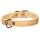 TRIXIE Halsband Basic XS-L Leder natur für Hunde
