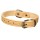TRIXIE Halsband Basic XS-L Leder natur für Hunde