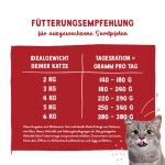 SANABELLE Nassfutter Filets in Soße RIND und PUTE getreidefrei für Katzen