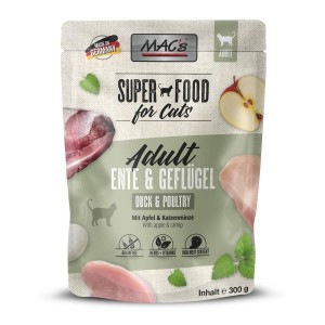 MACS Nassfutter Pouchpack verschiedene Sorten 300g für Katzen getreidefrei