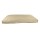 SAGAFLOR Bett TALUA! Liegekissen Luna Teddy Plüsch BEIGE 80 - 100cm für Hunde