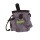 SAGAFLOR Zubehör AZOONA Snacktasche 2in1 Nylon grau 10 x 13 cm für Hunde