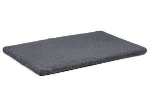 BEEZTEES Liegekissen ITO Memory Foam orthopädisches Kissen Dunkelgrau für Hunde