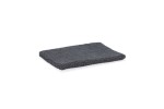 BEEZTEES Liegekissen ITO Memory Foam orthopädisches Kissen Dunkelgrau für Hunde