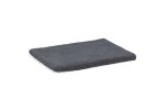 BEEZTEES Liegekissen ITO Memory Foam orthopädisches Kissen Dunkelgrau für Hunde
