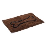 BEEZTEES Microfaser Dirty Dog Doormat sehr saugfähig in 4 Farben für Hunde