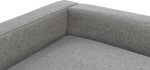 TRIXIE Liegebett HOME Edition CityStyle Webstoff 60/90cm hellgrau für Hunde