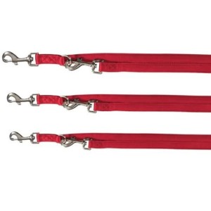 TRIXIE Verlängerungsleine SOFTLINE 2m 10mm - 25mm rot für Hunde