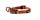 KARLIE FLAMINGO Halsband DOGX2GO Gr.S oder L orange mit Zugentlastung für Hunde